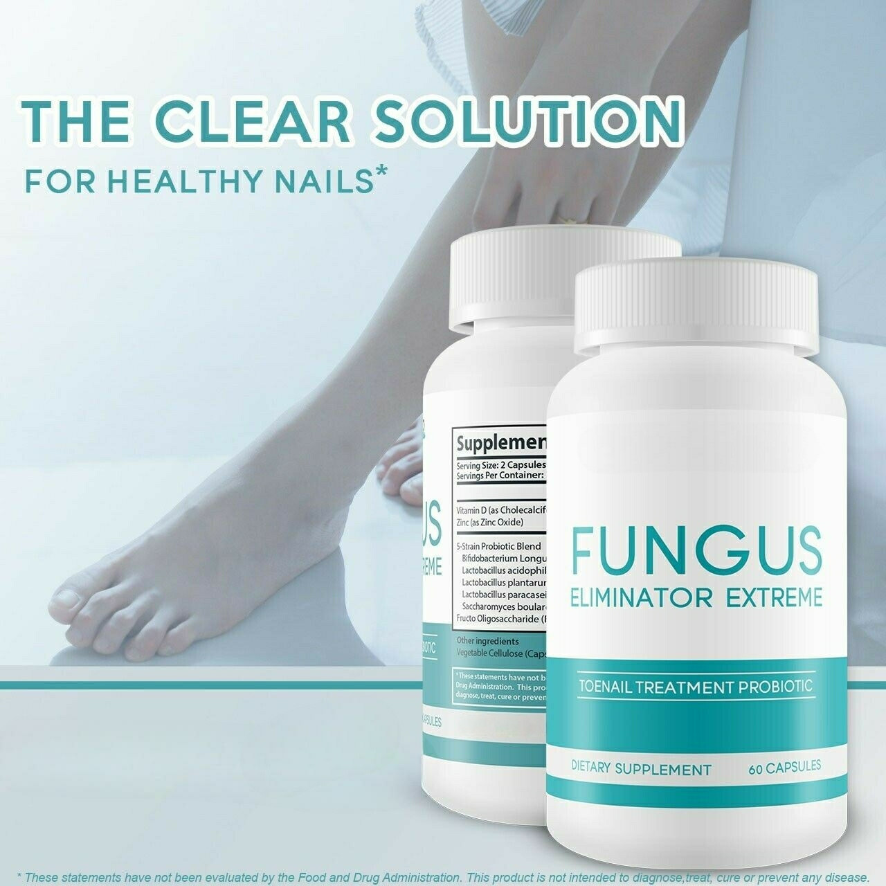 Improved 3-Pack Fungus Eliminator Extreme – Supports Skin & Nail Health Capsules