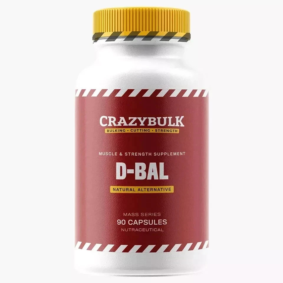 Best Supplement for Muscle Gains Crazy Bulk D BAL 90Capsules ( Free Shipping ).