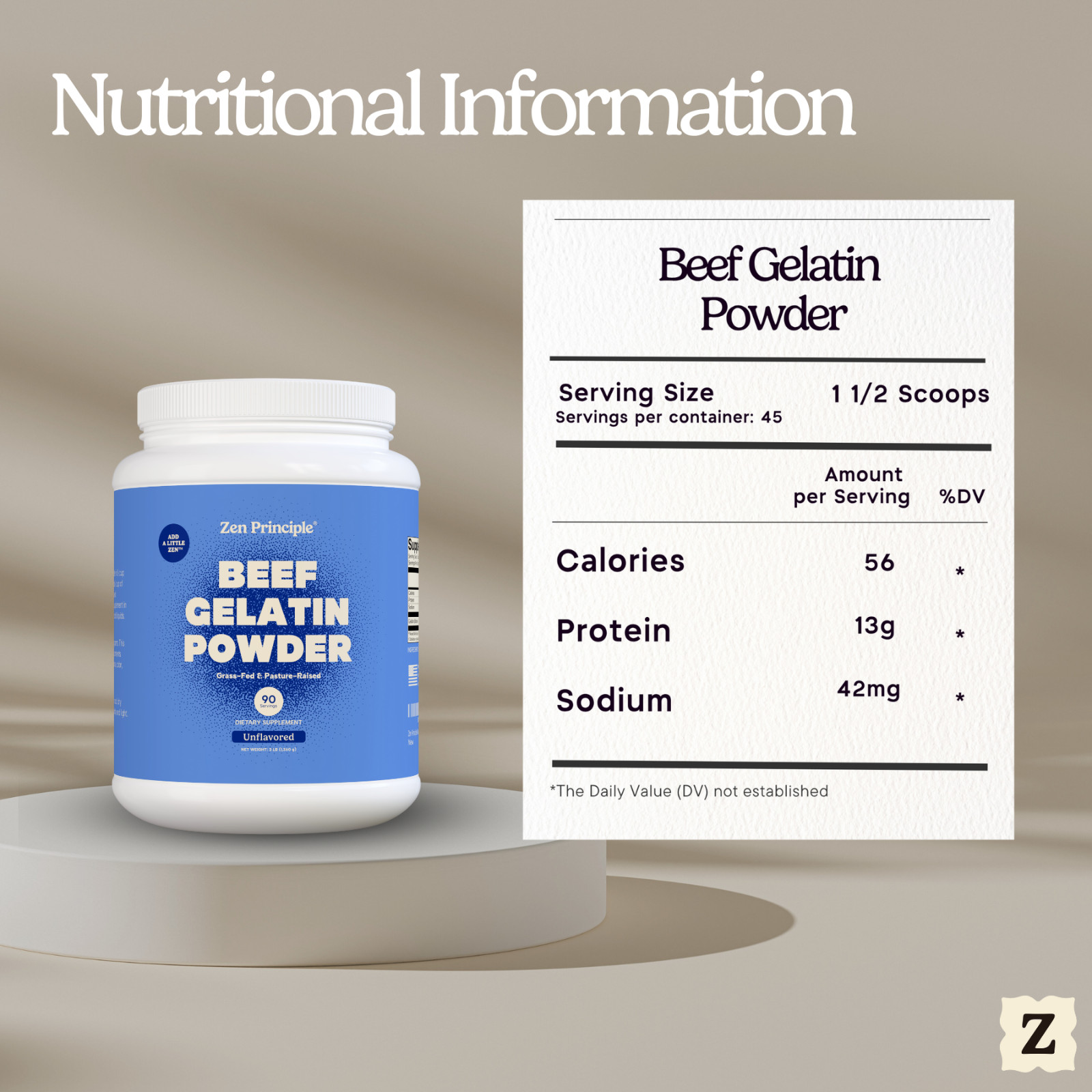 Grass-Fed Gelatin Powder, 3 lb. Cooking and Baking. Gummies Desserts.