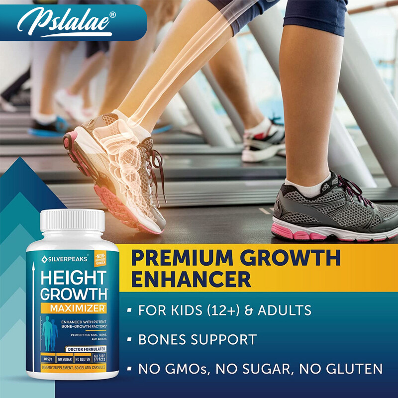 Height Growth Maximizer – Natural Height Increase Supplements – with Calcium