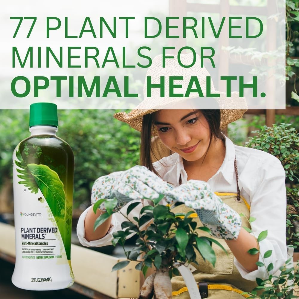 Youngevity Plant Derived Liquid Minerals – (32 oz Pack of 2) Free Shipping