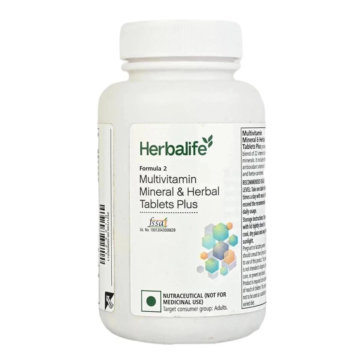Herbalife Formula 2 Multivitamin Mineral and Herbal Tablets Plus 90 Tabs