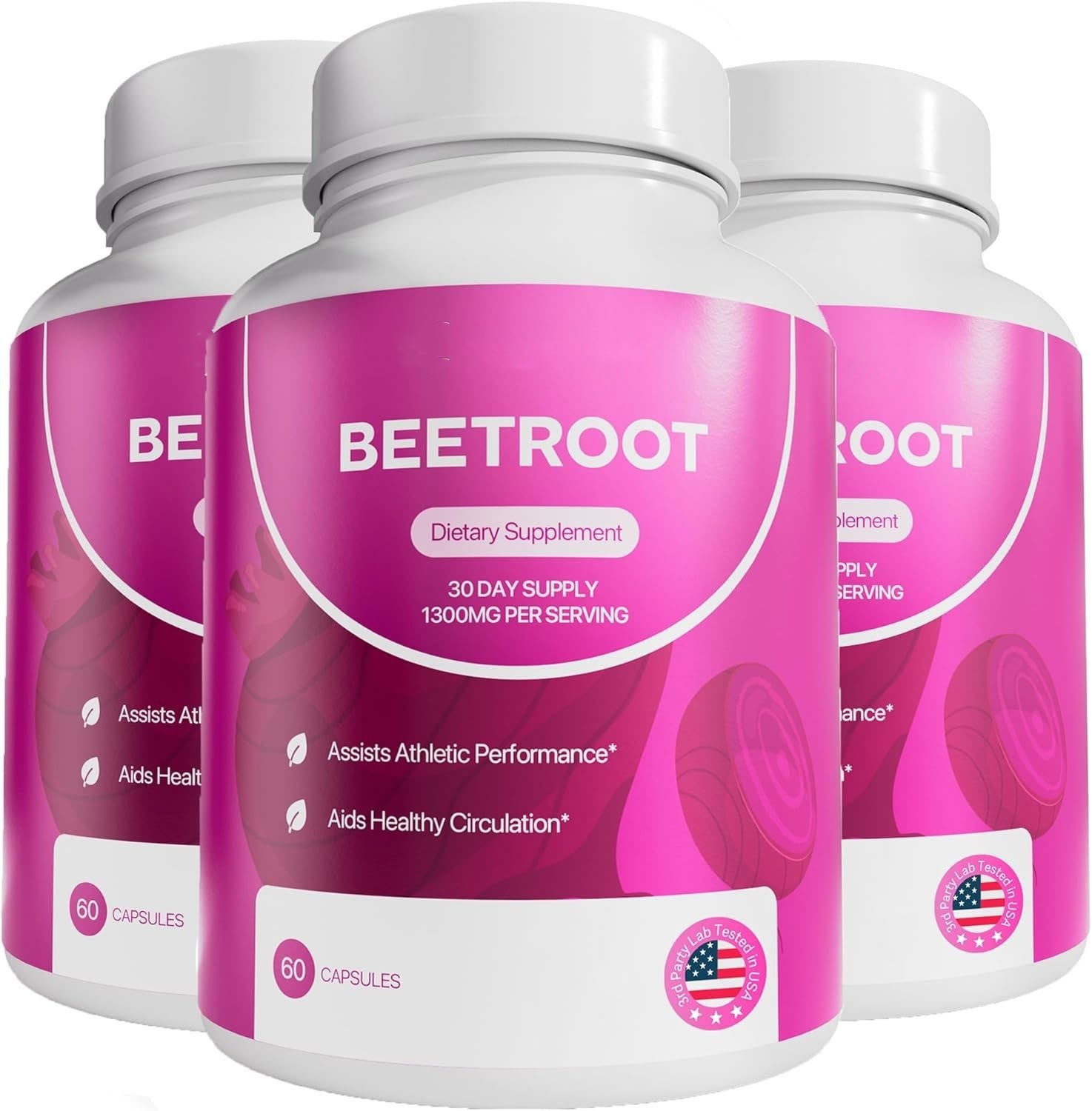 3/2pcs Rosabella Organic Beet Root Natural Energy Boost Blood Pressure