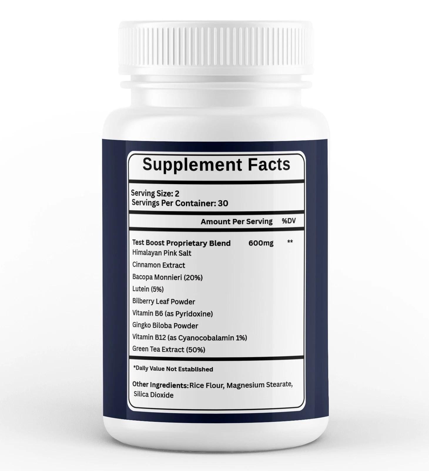 (1 Pack) MemoPryl Nootropic All Natural Brain Supplement Memo Pryl 60 Capsules