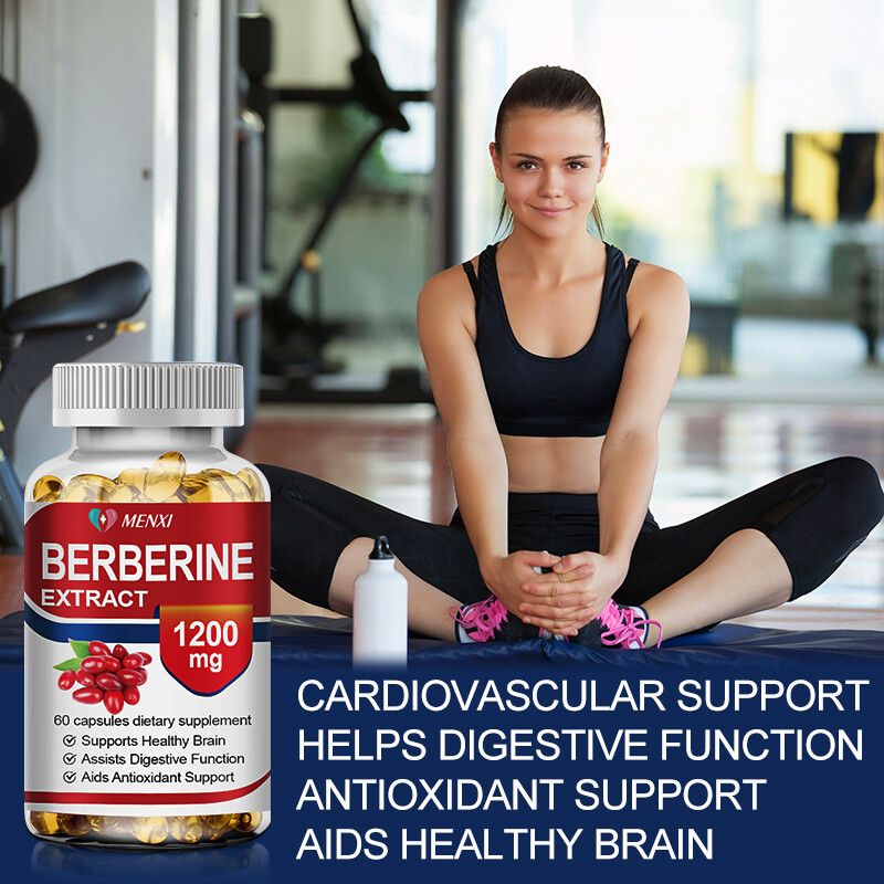 3 Packs Berberine 1200mg High Abosorption For Blood Sugar Immune 3 Months Supply