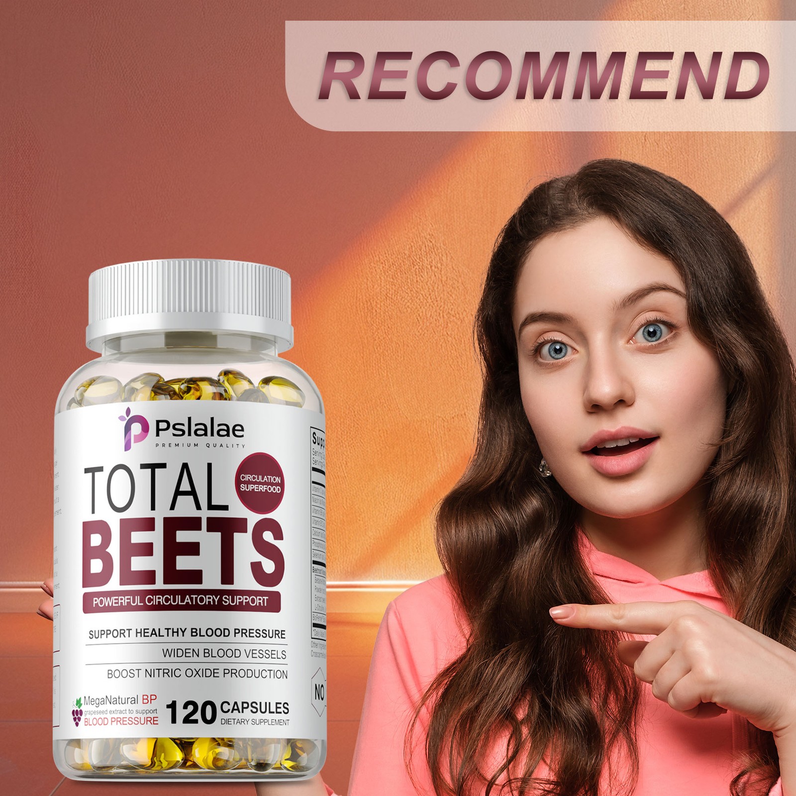 Total Beets – Nitric Oxide, Cardiovascular & Circulation Support, L-Citrulline