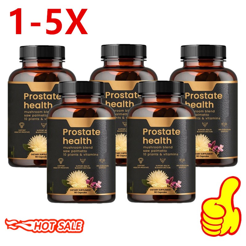 1-5X Prostate Health Softgels Support For Men Wellness Health Natural Care