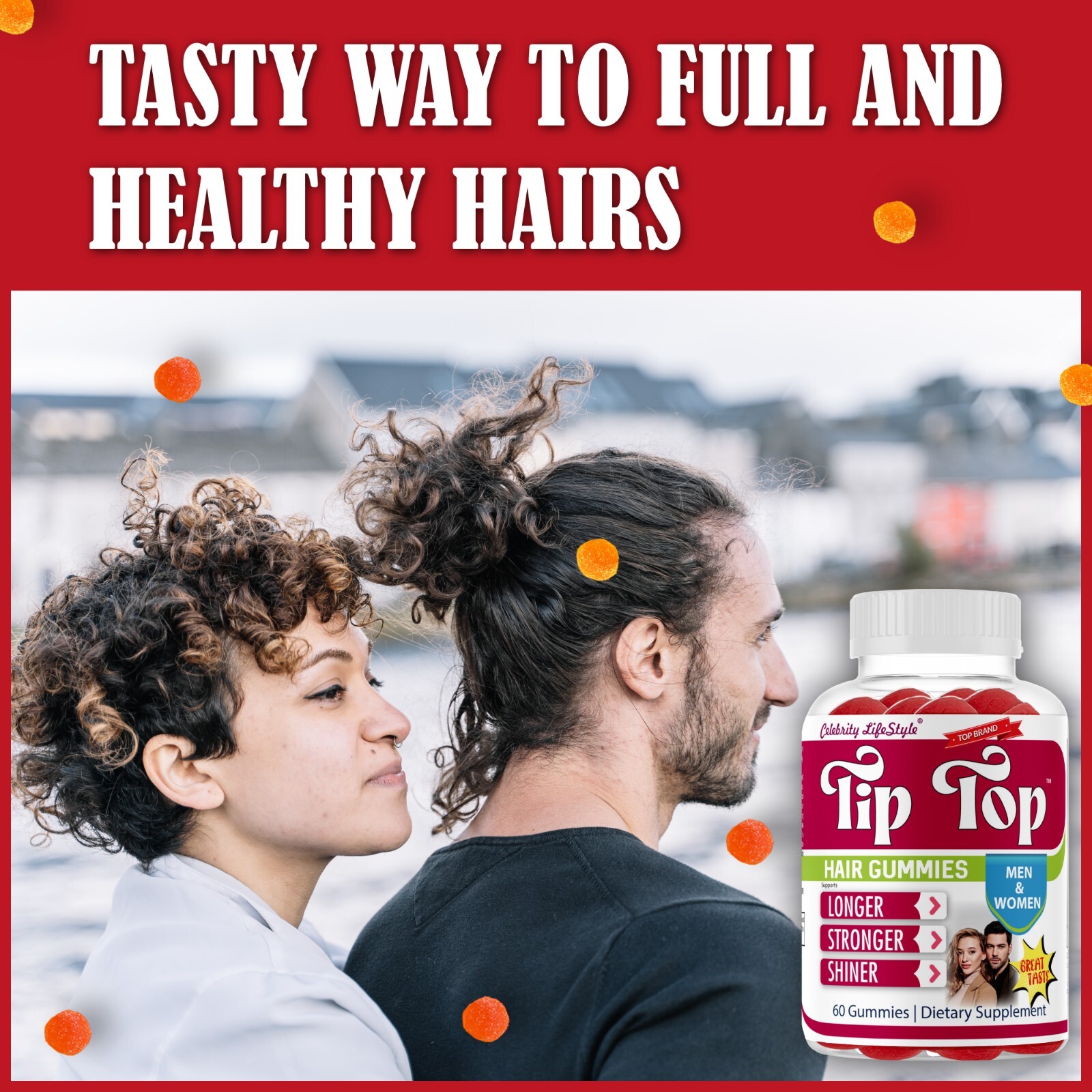 Biotin Beauty Gummies, Hair Growth Supplement with Vitamins | Hair & Nail Health