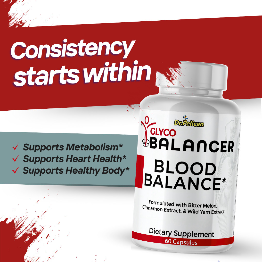 Glyco Balancer- Blood Support- 12 Bottles- 720 Capsules