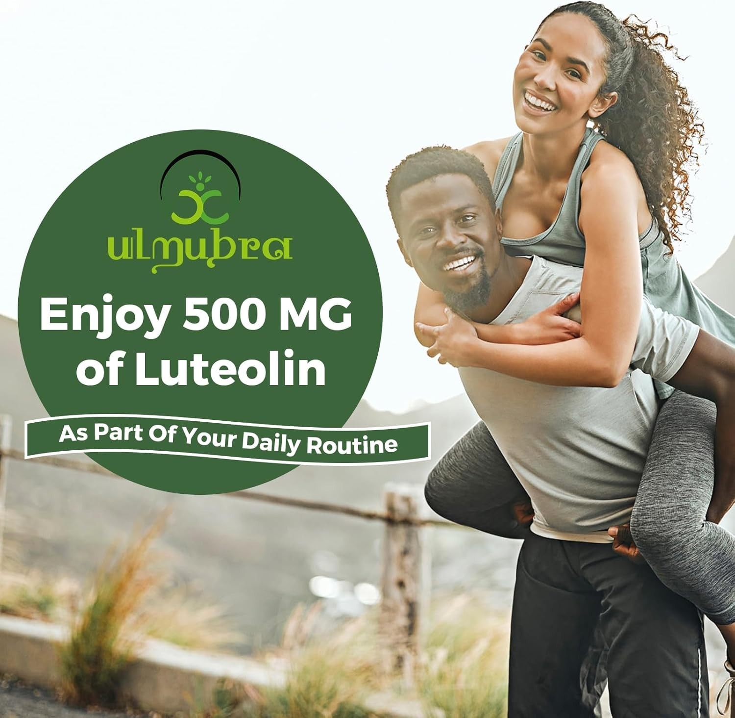 High-Potency Luteolin 500MG Softgels – Non-GMO & Gluten-Free Supplement