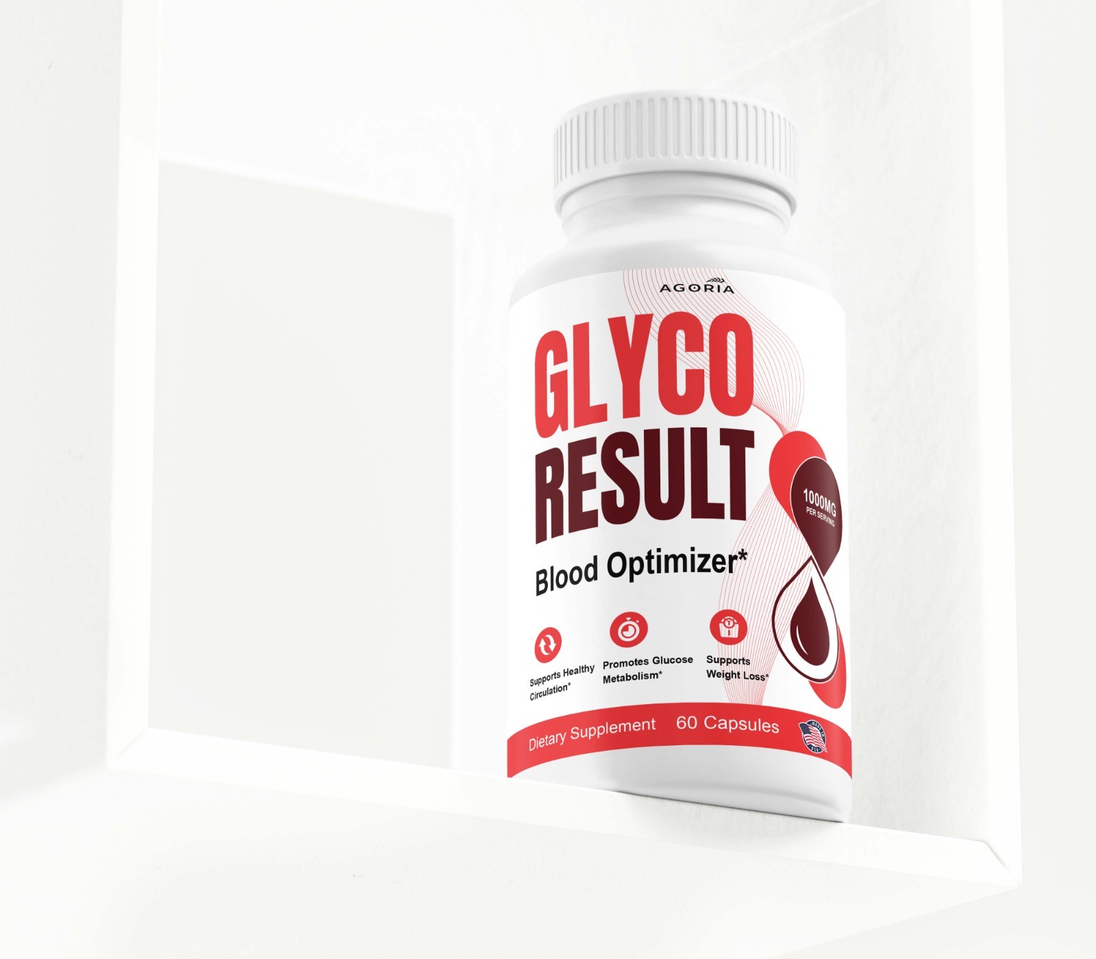 (1 Pack) Glyco Result Advanced Blood Health Support Formula, GlycoResult Pills