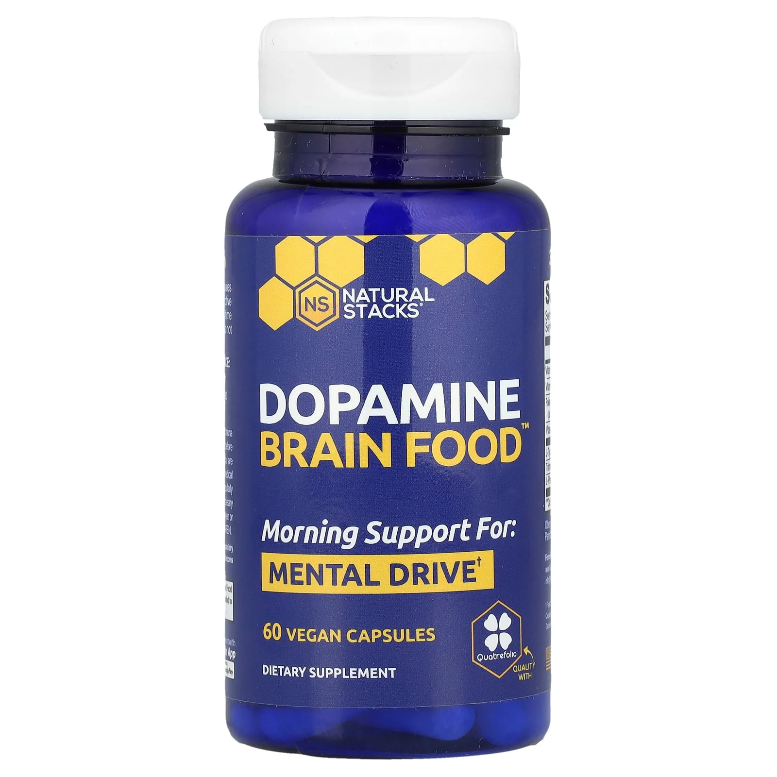 2 X Natural Stacks, Dopamine Brain Food�, 60 Vegan Capsules