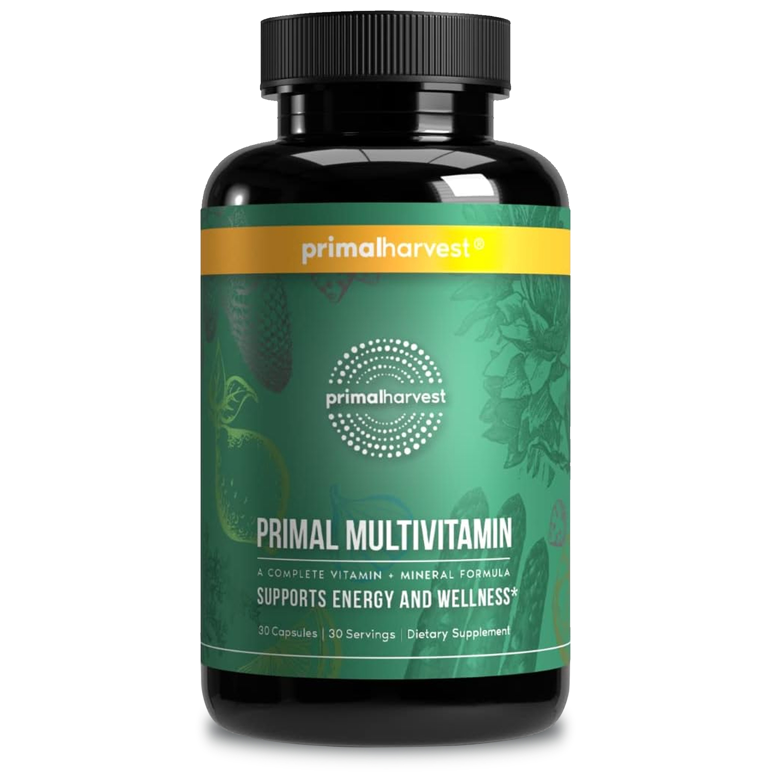 Primal Harvest Health Multivitamin – Minerals – Energy Immune Brain Heart Primal