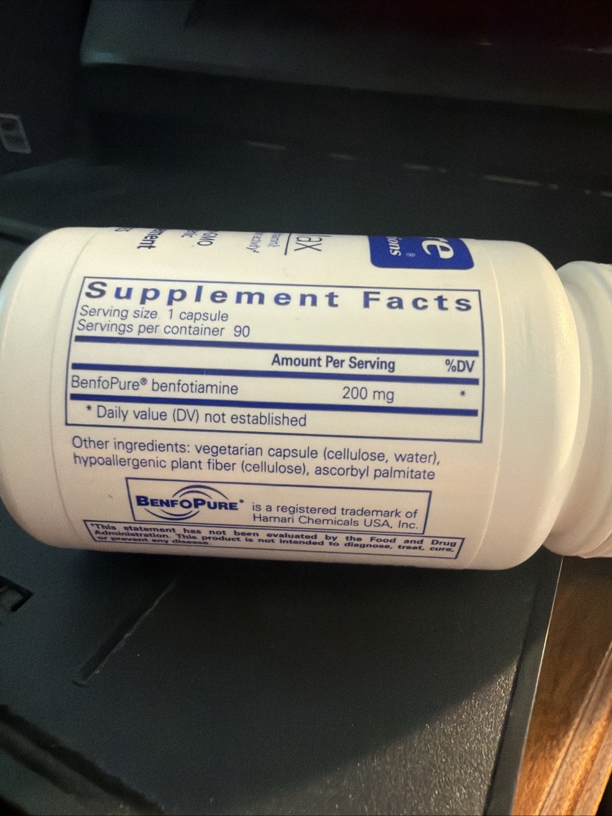 Pure Encapsulations BenfoMax 200mg,, 90 capsules Exp 02/2028