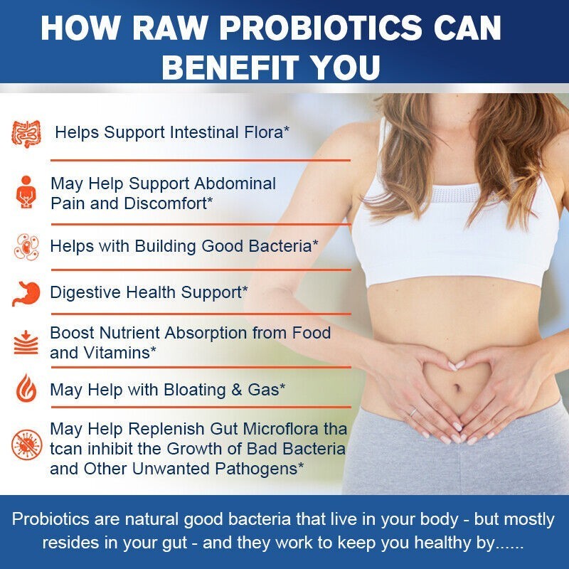Probiotics 100 Billion CFU Potency Digestive Immune Health 120-600 Capsules