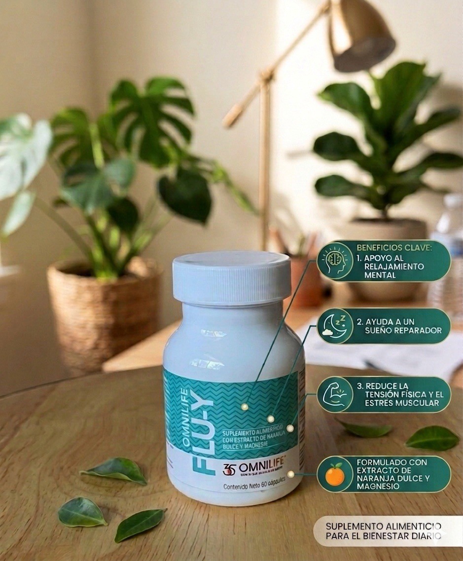 Oml FLU-Y | Sweet Orange Extract & Magnesium | 60 capsules