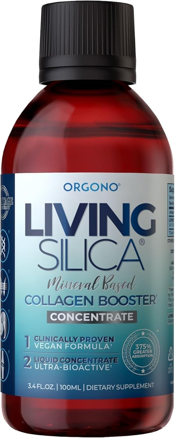 ORGONO Silica Drops 100mL – Mineral-Based Antioxidant Supplement