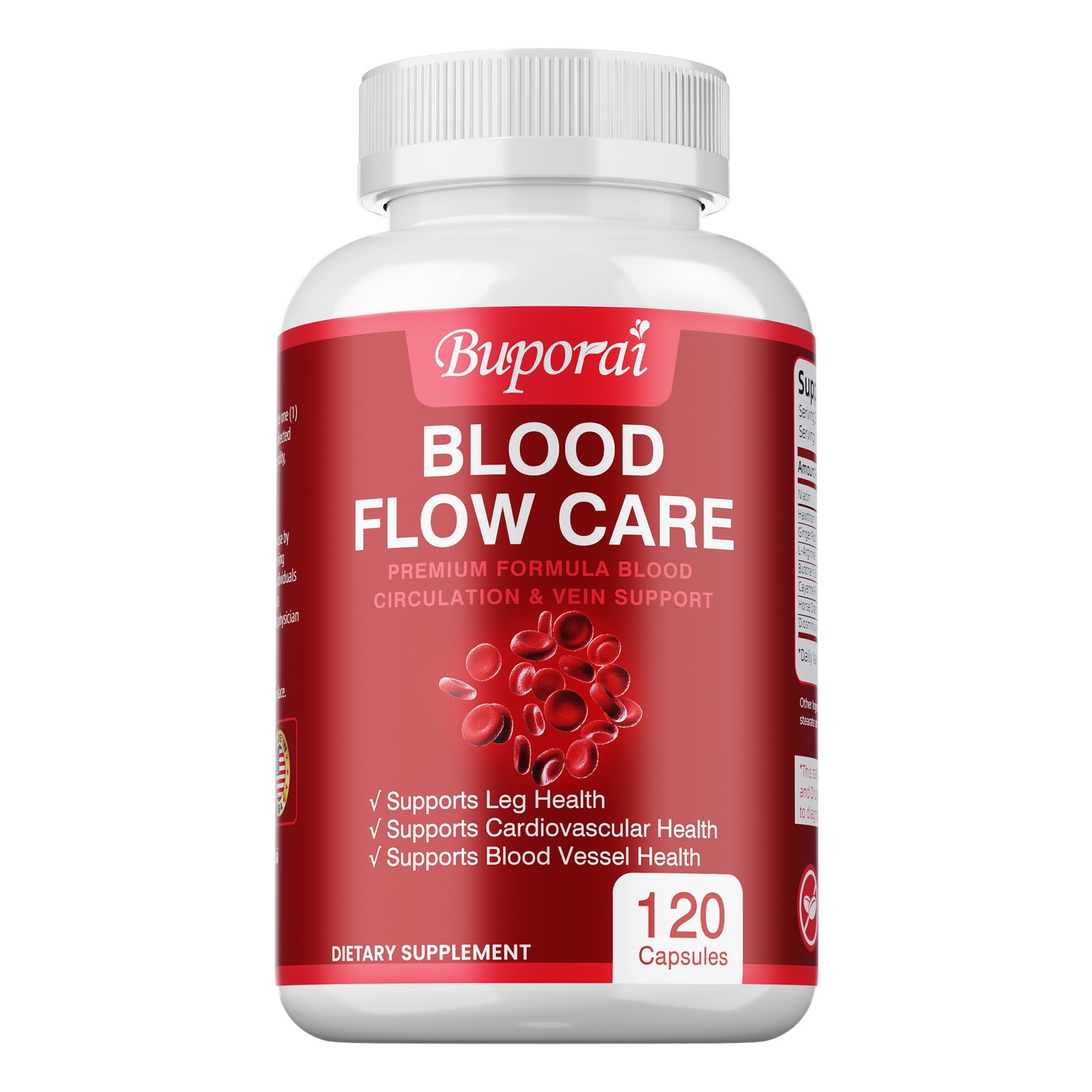 Blood Flow Care – Cleans Arteries and Veins, Heart Health, Blood Circulation