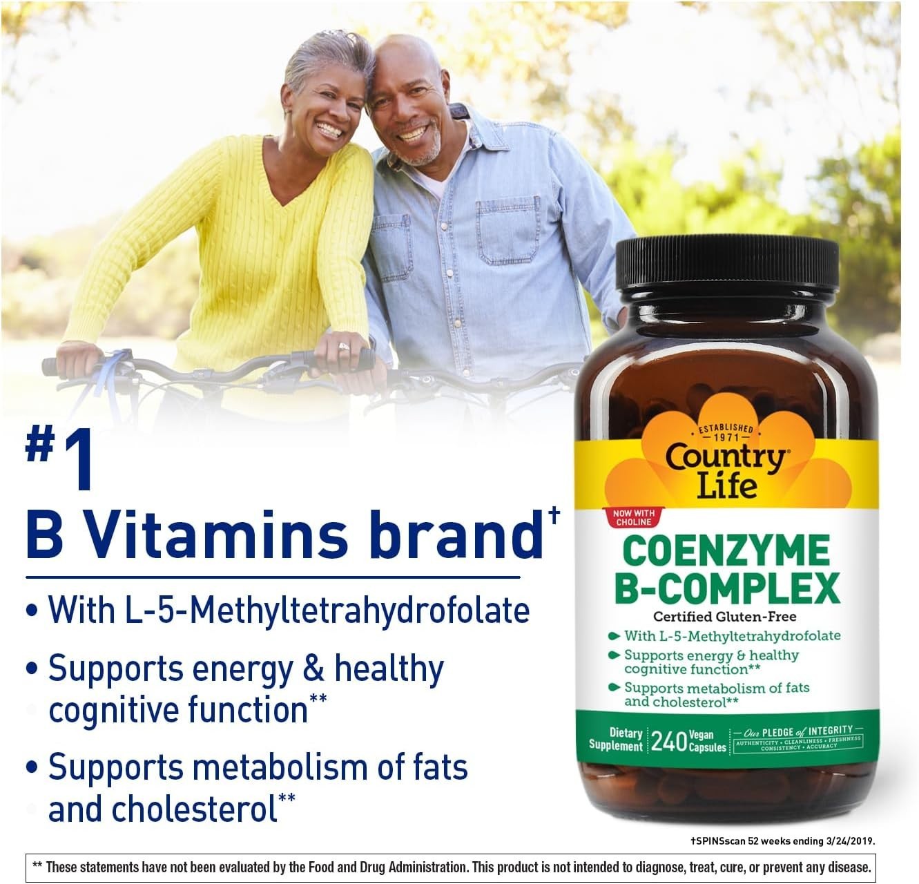 Easy-to-Swallow Coenzyme B-Complex – 240 Capsules for Energy & Cognitive Health