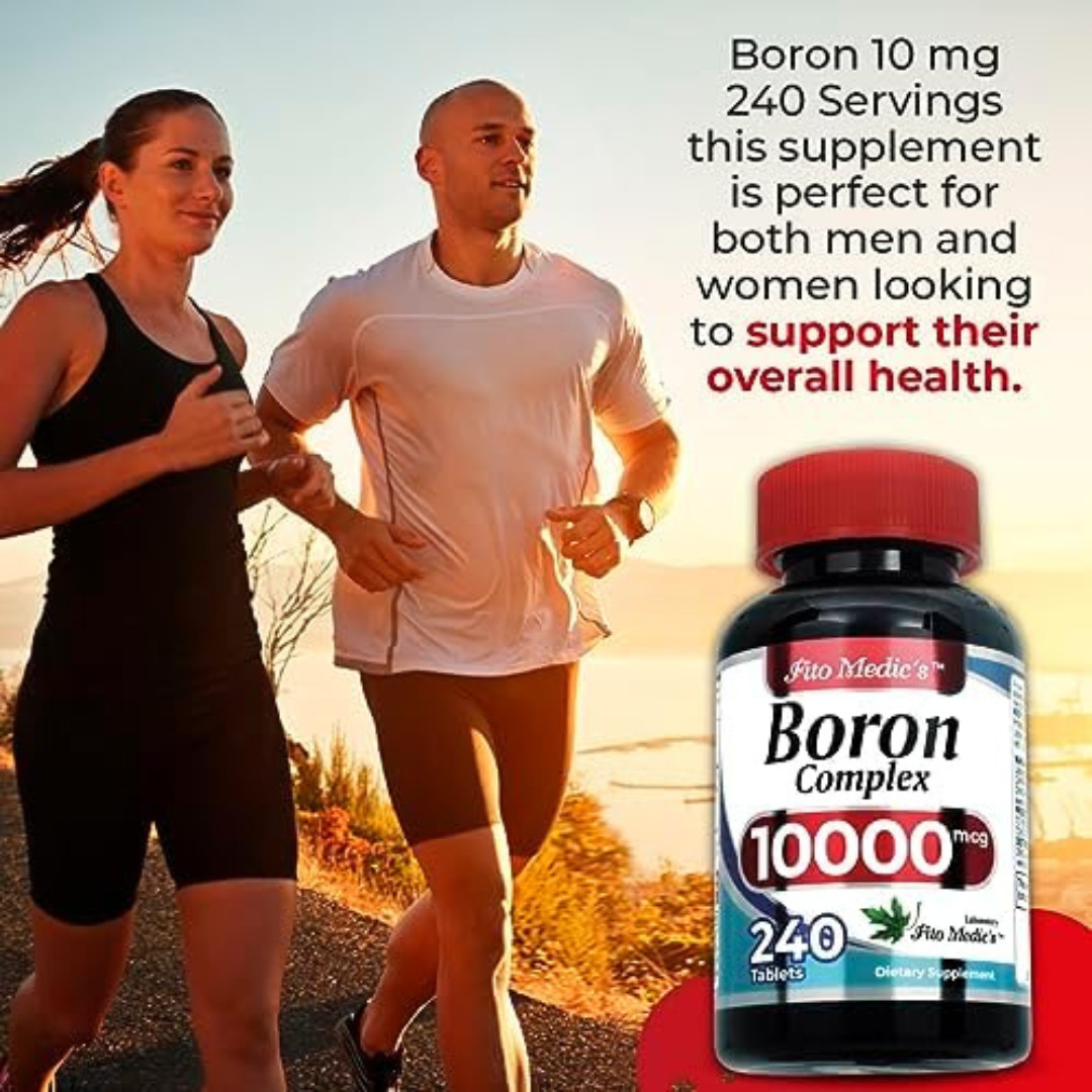 Lab | Boron |10 Mg | 240 Servings | Boron Supplement for Men | Boron