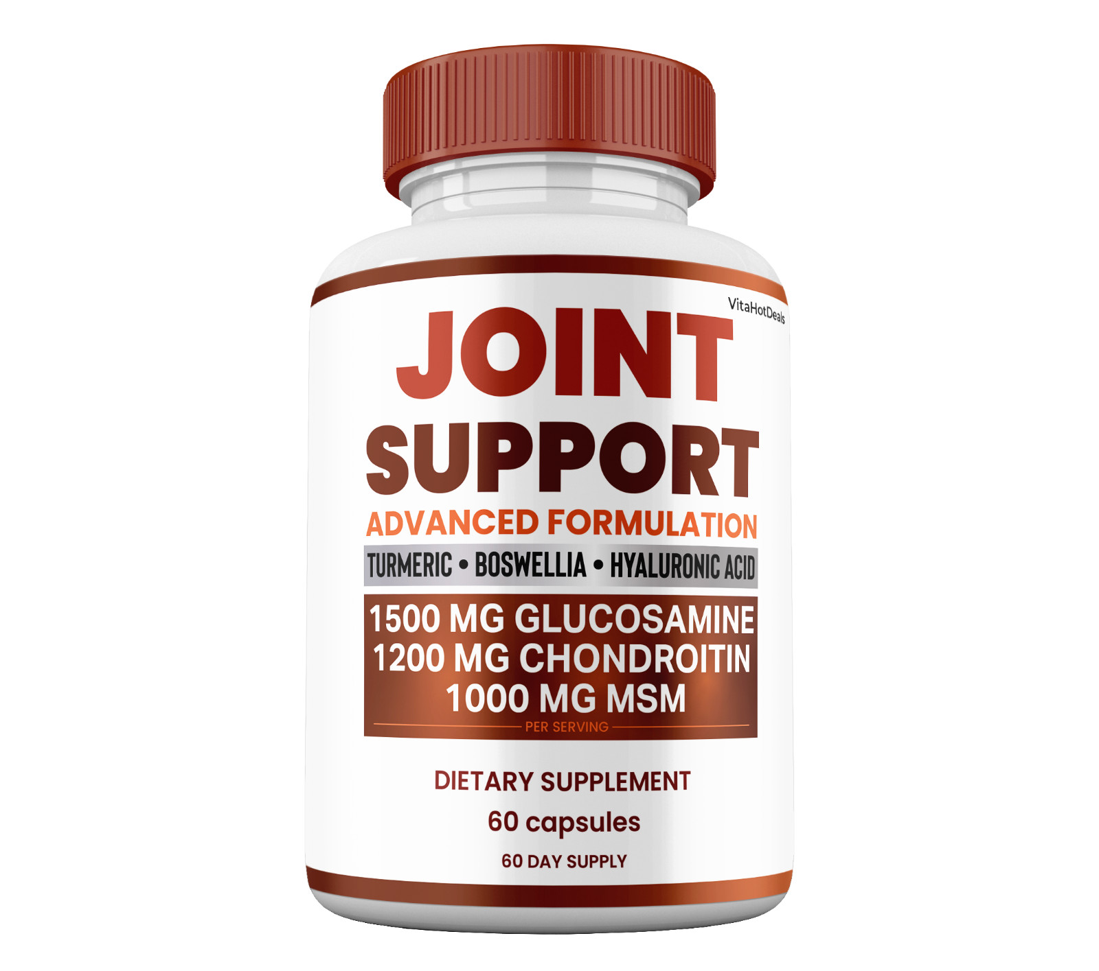 Joint Support Capsules, Max Strength, Joint Support Supplement (3 pack)