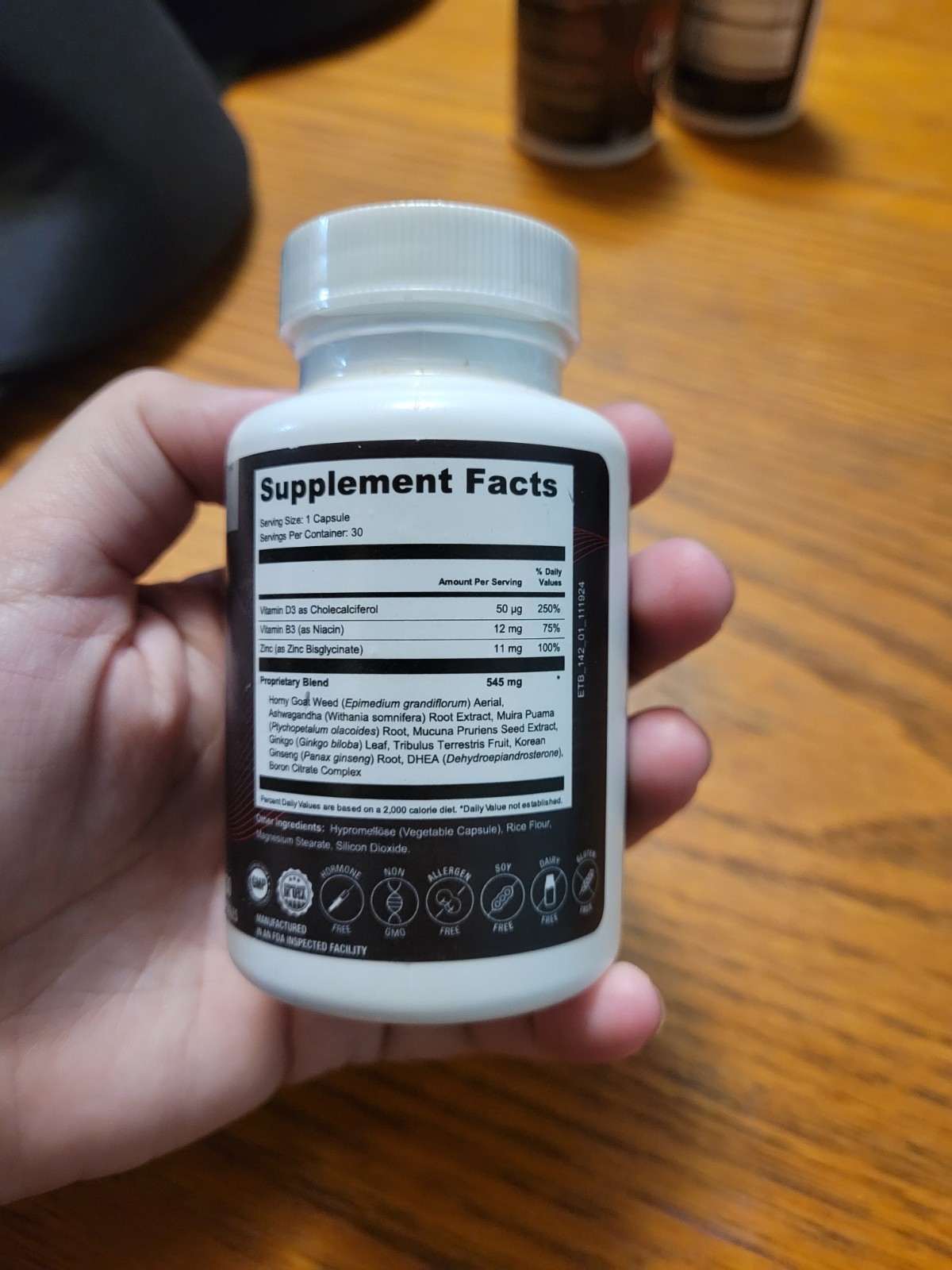 Vital Testo Booster Men