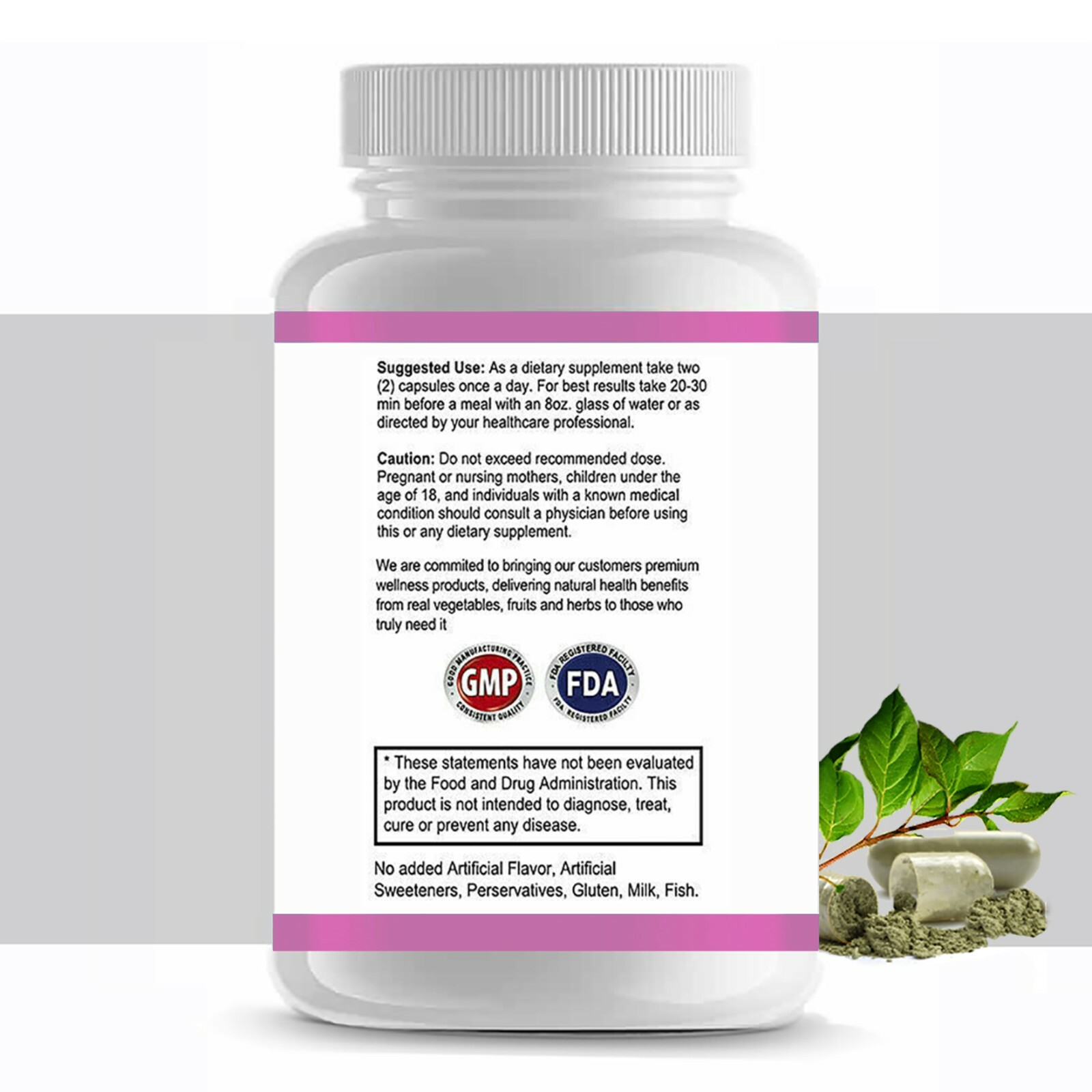 iLeafNaturals Women’s Multivitamin, Minerals, Antioxidants, Herbs 500 MG