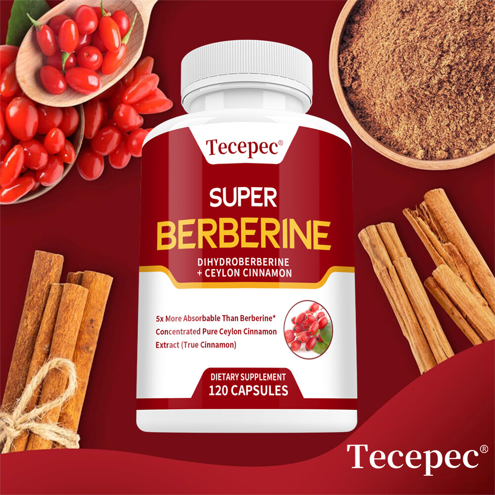 Super Berberine Ceylon Cinnamon Dihydroberberine, 4250 Mg 30/60/120Capsules