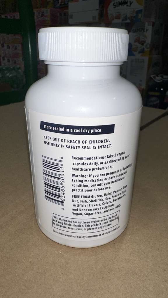 Vital Nutrients Pancreatic Enzymes 180 Capsules Digestive Support – Pack of 3