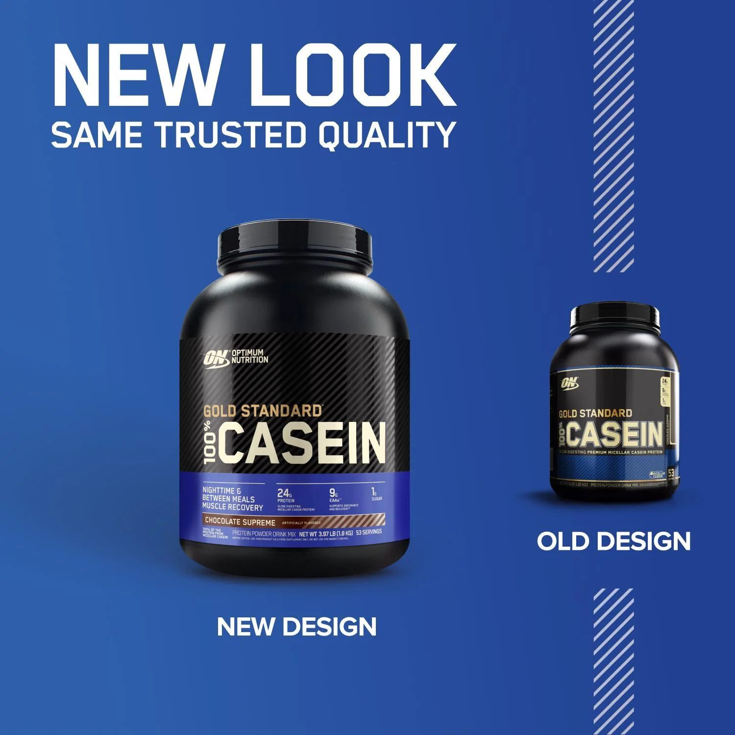 Optimum Nutrition Gold Standard Micellar Casein Protein, Chocolate Supreme, 2lb
