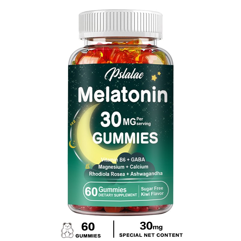 Melatonin 30mg – Sleep Aid, Relieve Stress & Anxiety – L-Theanine, Ashwagandha