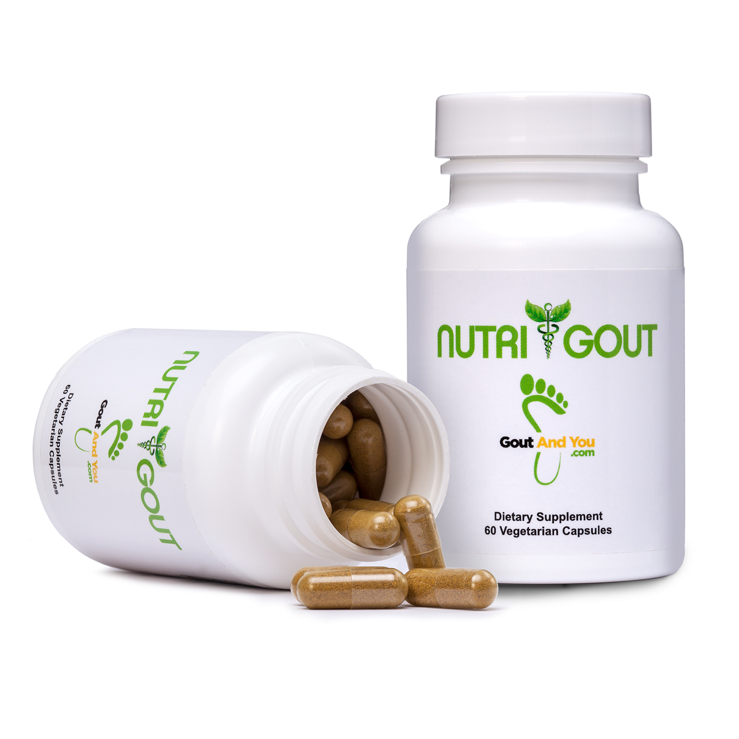 4 Bottles NutriGout Uric Acid Lowering and Gout Supplement from GoutandYou.com