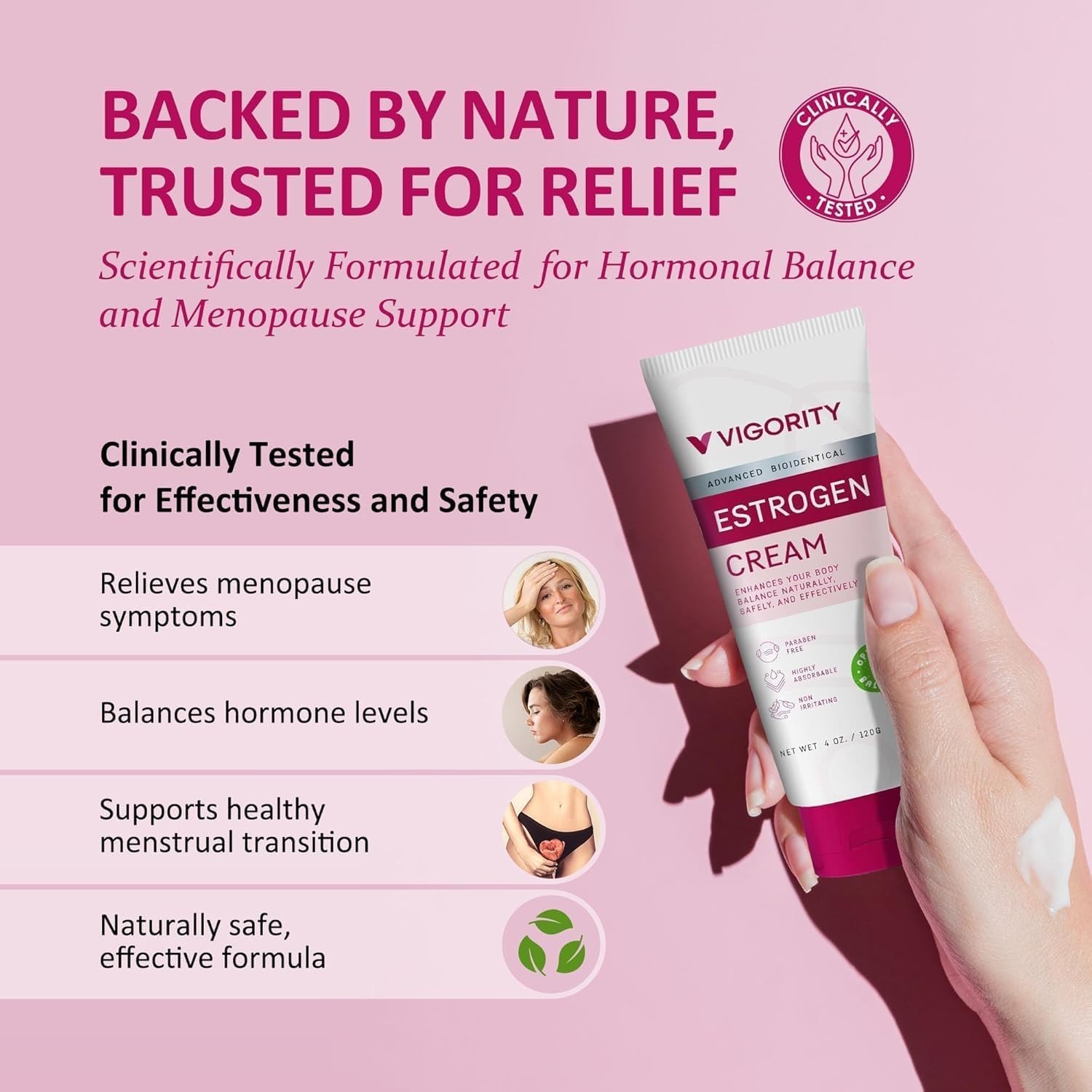 Plant-Based Estrogen Cream – Complete 2 Pack for Hormonal Balance & Comfort
