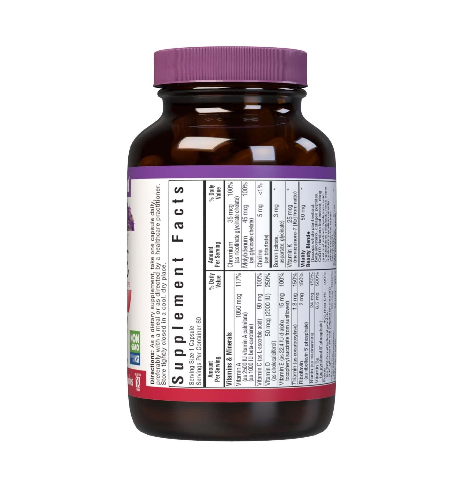 Bluebonnet Nutrition Ladies’ ONE 40+ Whole 60 Count (Pack of 1), No Color