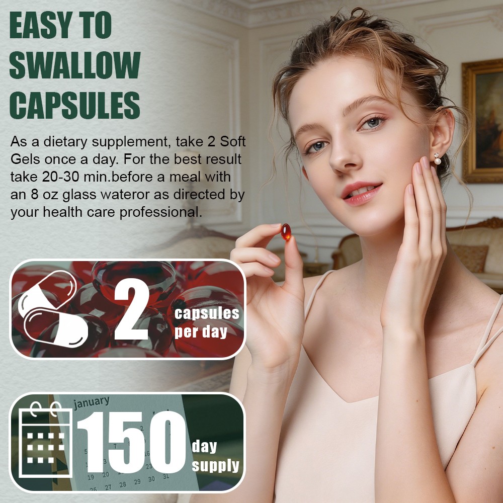 Olive Oil 2000mg 300 Capsules Heart Wellness Dietary Supplement