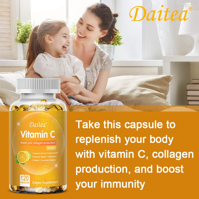 Vitamin C Liposomal Complex 1600 Mg – Immune System Support 30/60/120 Capsules