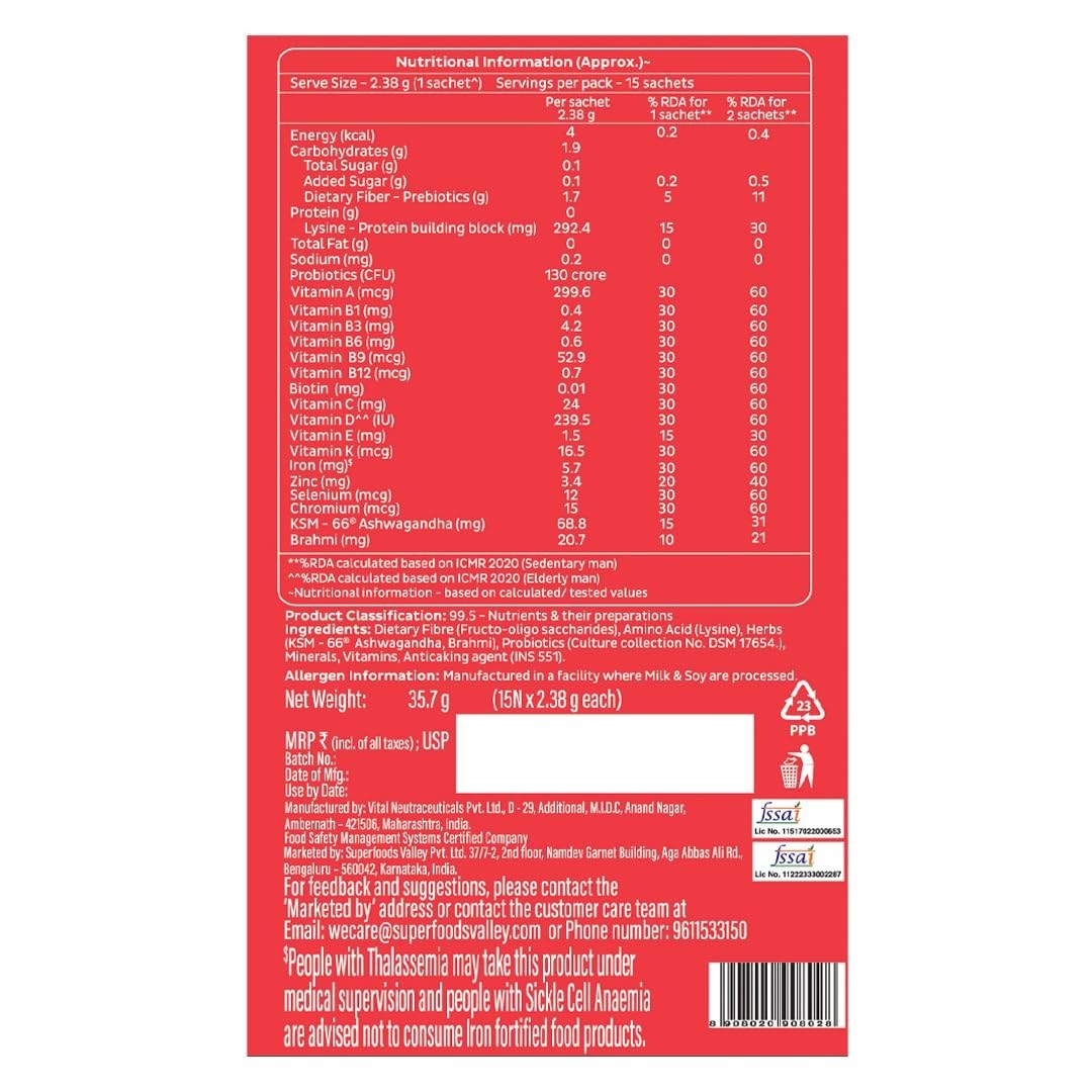 Good Monk Healthy 50+ Multivitamin for Senior Men & Women