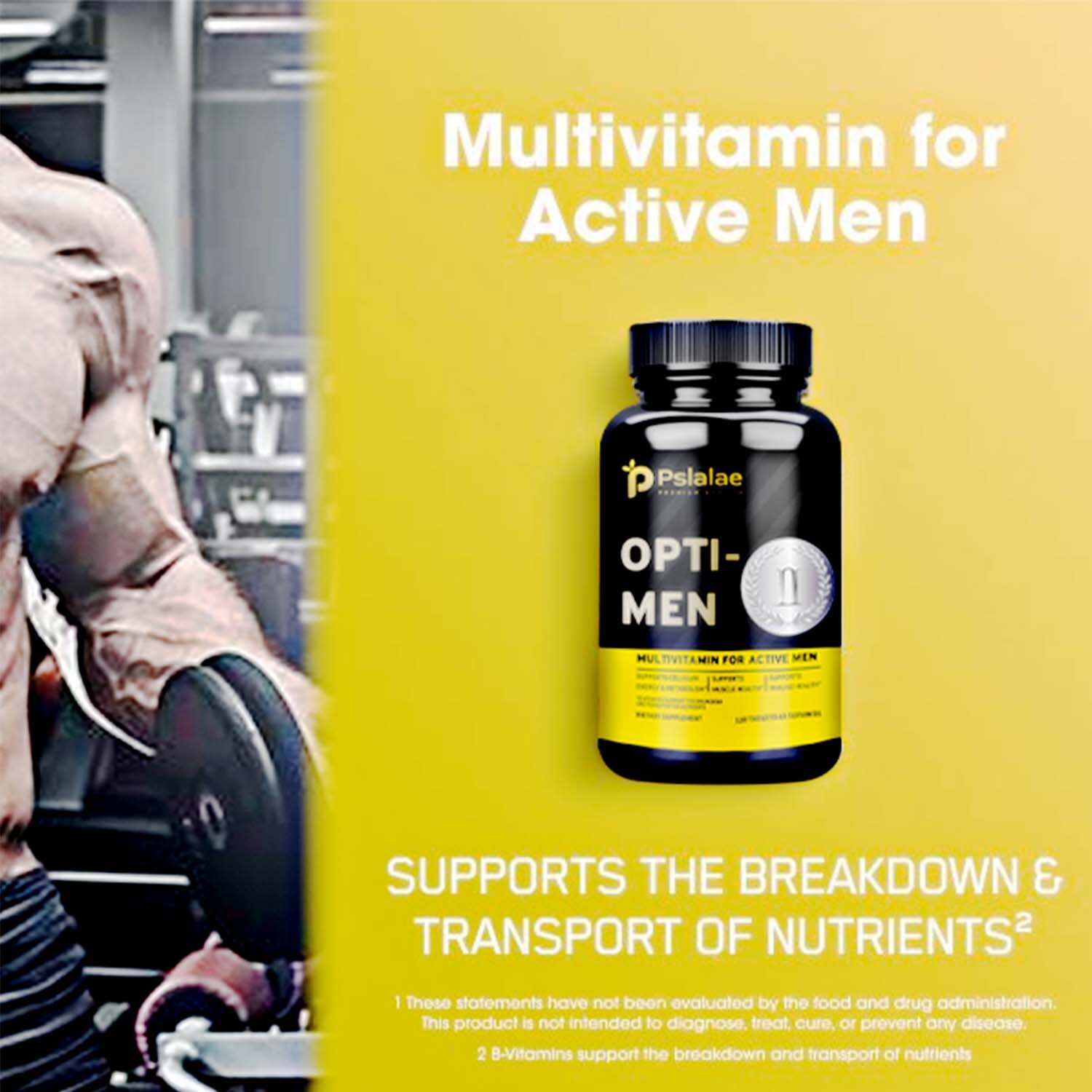 120pcs Opti-Men – Multivitamins & Minerals-Immune, Cellular Energy & Metabolism