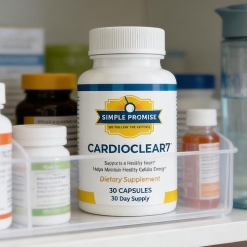 Cardio Clear 7 – 30 Capsules New/Sealed Exp 9/2026 Free Shipping!