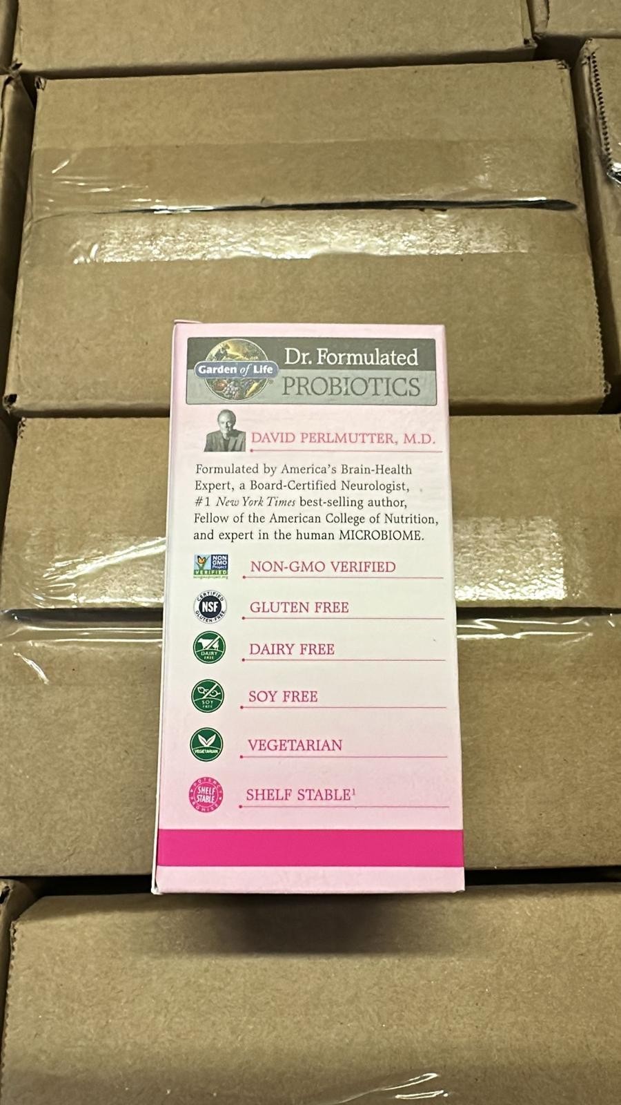 Garden of Life Dr. Formulated Women’s Probiotics – 30 Veg Capsules Exp 10/26