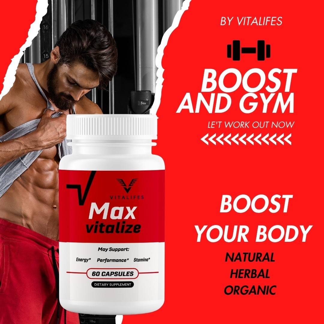 (5 Pack) Max Vitalize Advanced Male Support Supplement MaxVitalize 300 Capsules