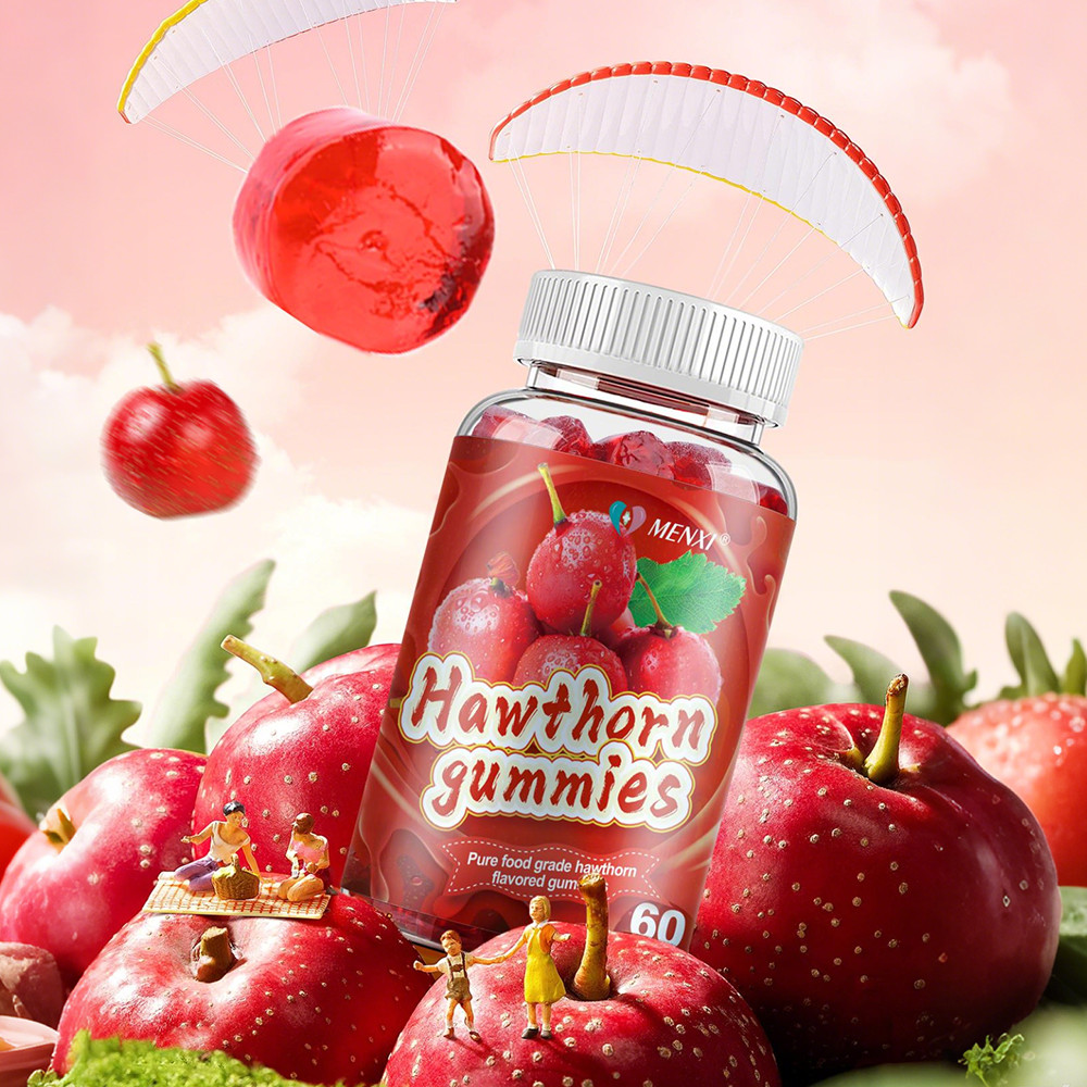 Hawthorn Gummies for Kids & Adults – Lower Cholesterol, Digestive Support Gummy