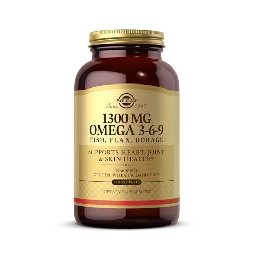 SOLGAR 1300 mg Omega 3-6-9 120 Softgels