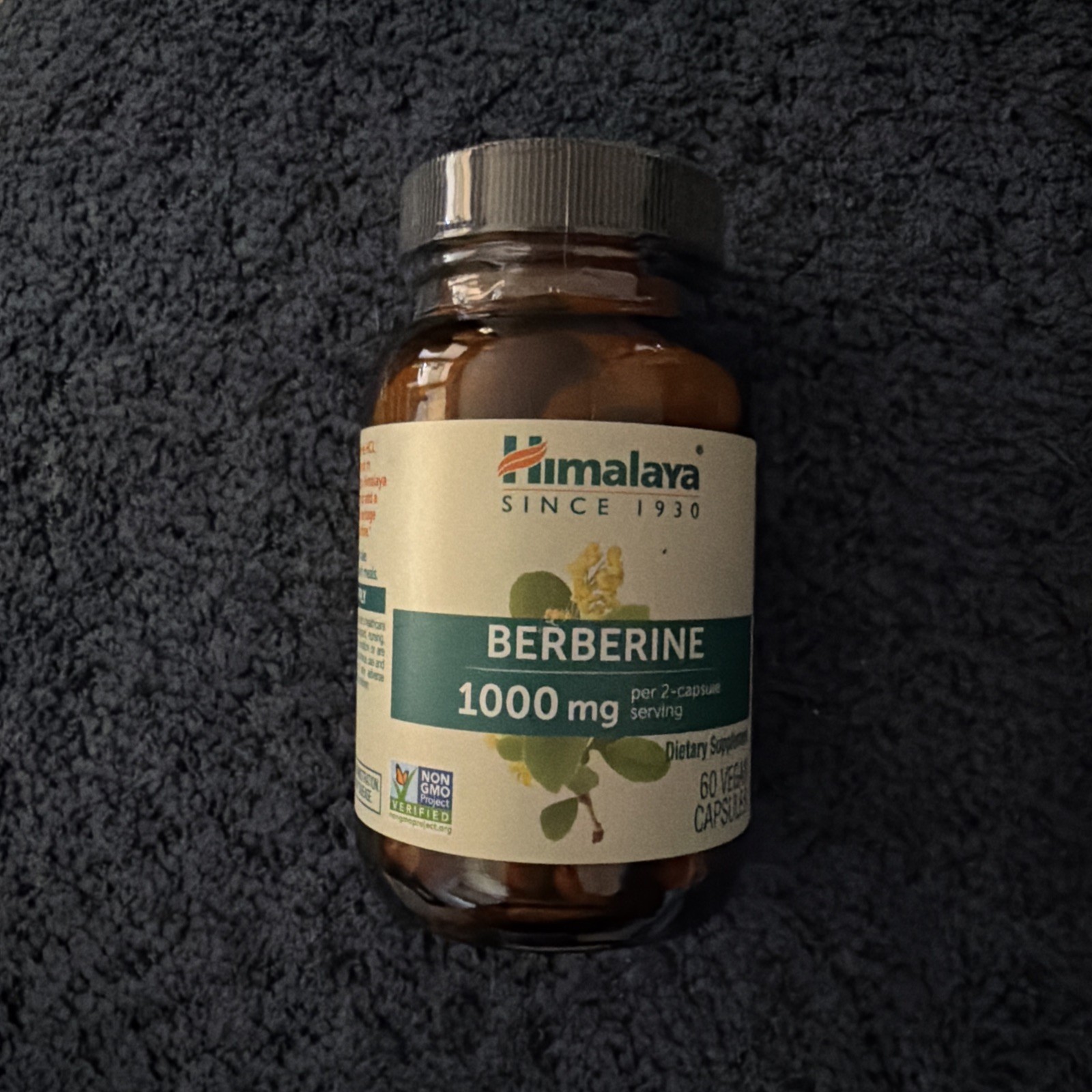 60 Count (Pack of 1), Himalaya Berberine for Metabolism & Cholesterol…