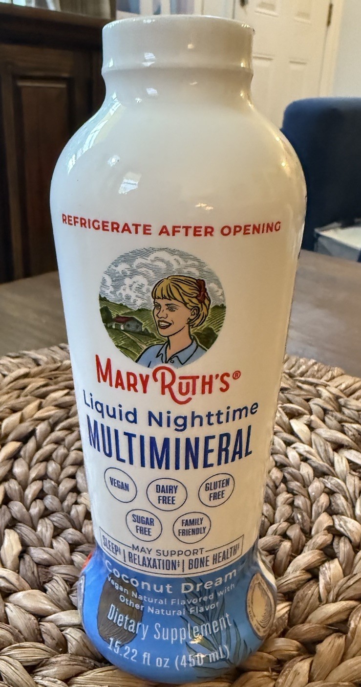 Mary Ruth’s Liquid Nighttime Multimineral, Coconut Dream , 15.22 fl oz SEALED