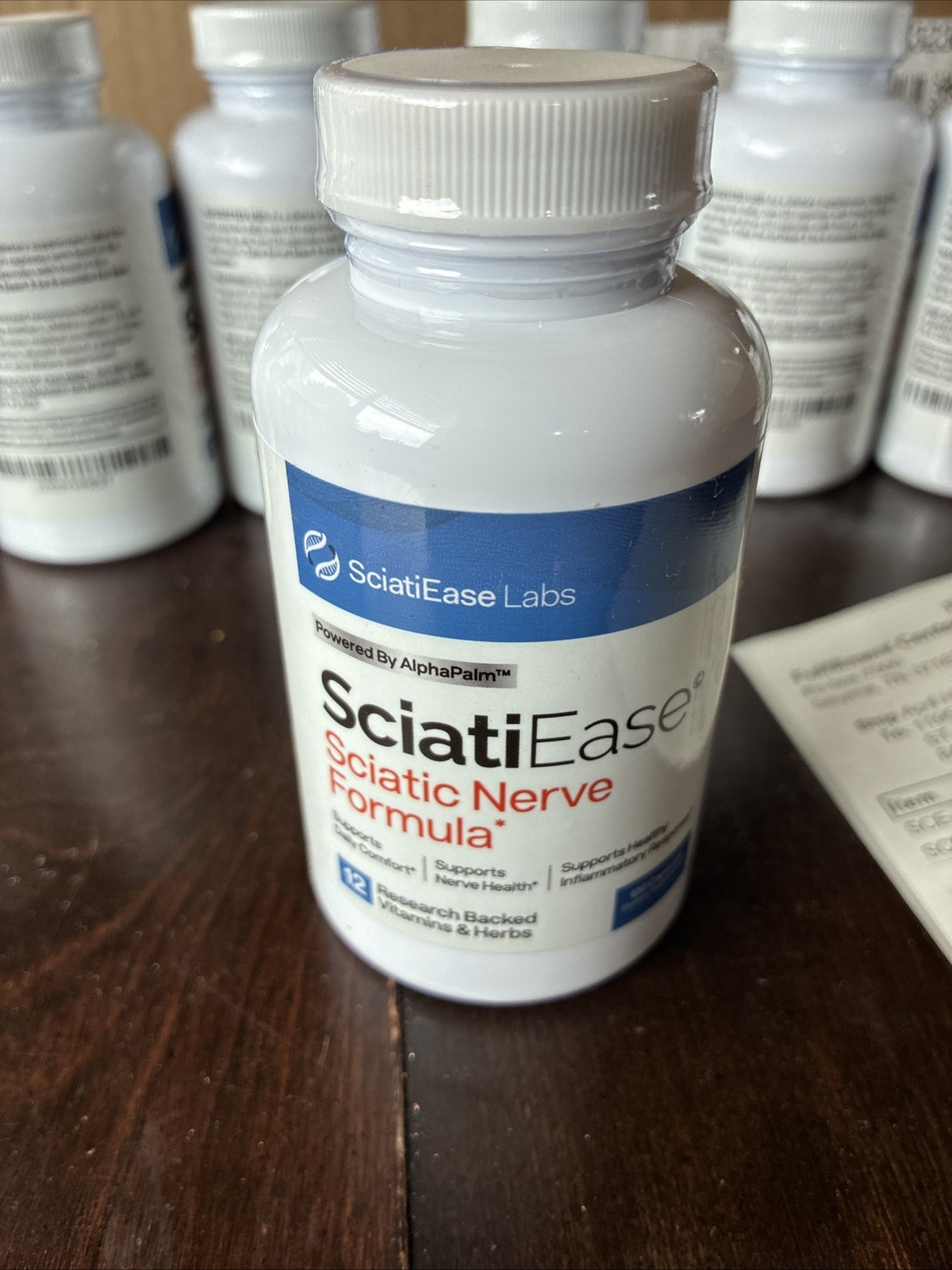 NEW 10 Pack SciatiEase Labs Sciatic Nerve Formula 120 Caps, Free Shipping