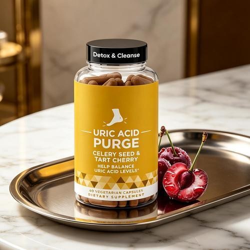 Purge! Uric Acid Flush Detox Cleanse Joint Support & Active Mobility Tart Cherry