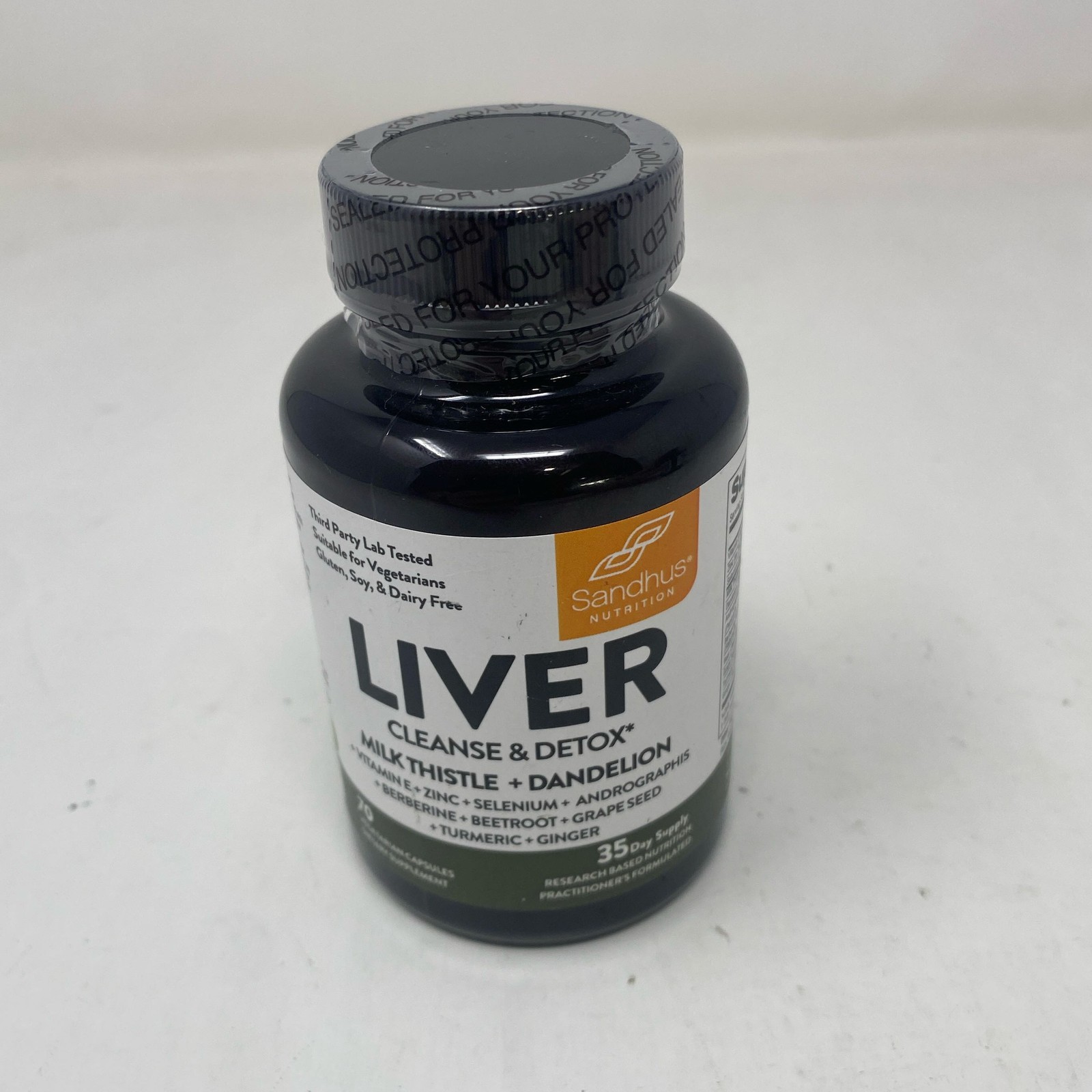 Sandhu’s Liver Cleanse & Detox 70 Capsules Milk Thistle + Dandelion