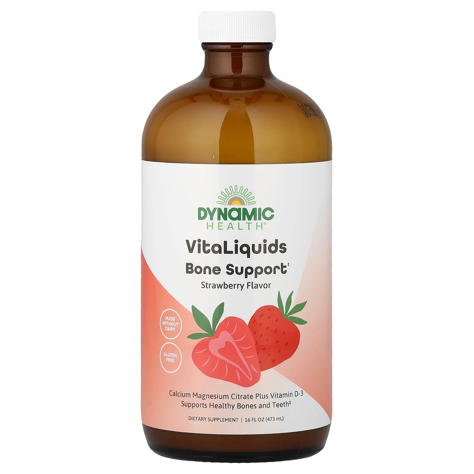 2 X LifeTime Vitamins, VitaLiquids, Bone Support, Strawberry, 16 fl oz (473 ml)
