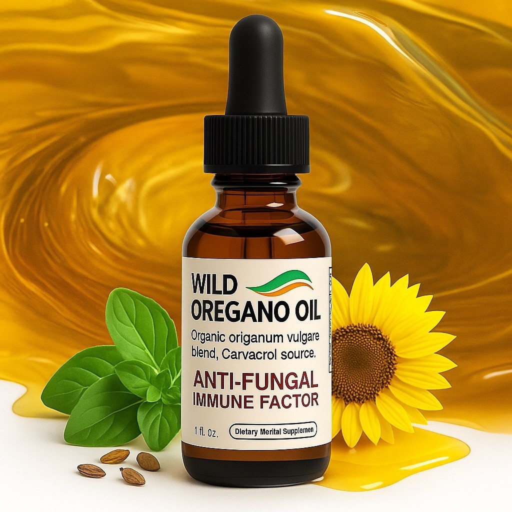 2 Pack Wild Oregano Oil – Extra Strength Carvacrol Source | Natural Immune